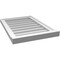 Ekena Millwork Vertical Surface Mount PVC Gable Vent w/ 2"W x 2"H , Brickmould Sill Frame, 18"W x 26"H GVPVE18X2603SN - alternate 3